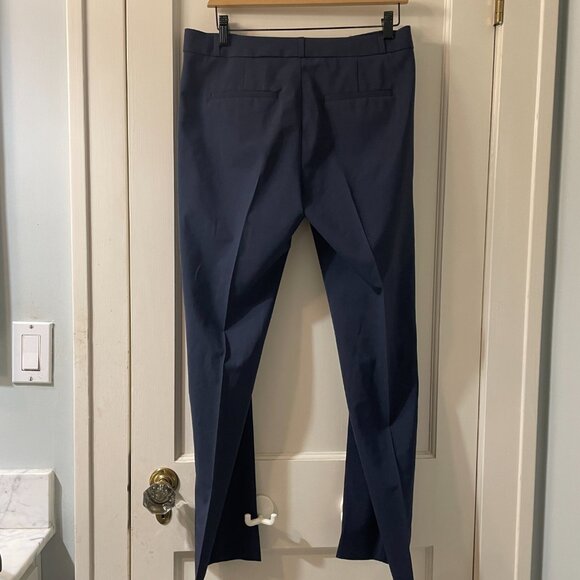 Banana Republic Ryan Navy Blue Pants Women’s Size 6 washable wool blend - Picture 3 of 9